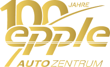 Goldenes Logo Autozentrum Epple