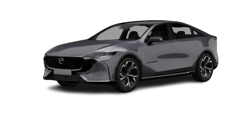 Seitlicher Mazda 6e EV